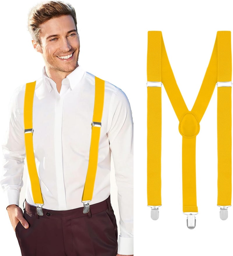 QPIXVB Men's Suspenders - Kids, Boys, Women's Halloween, Cosplay, Christmas, Tuxedo, Dress, Duty Suspenders - Image 1